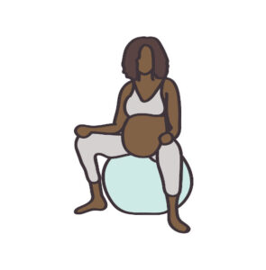how to use a birth ball for labor
